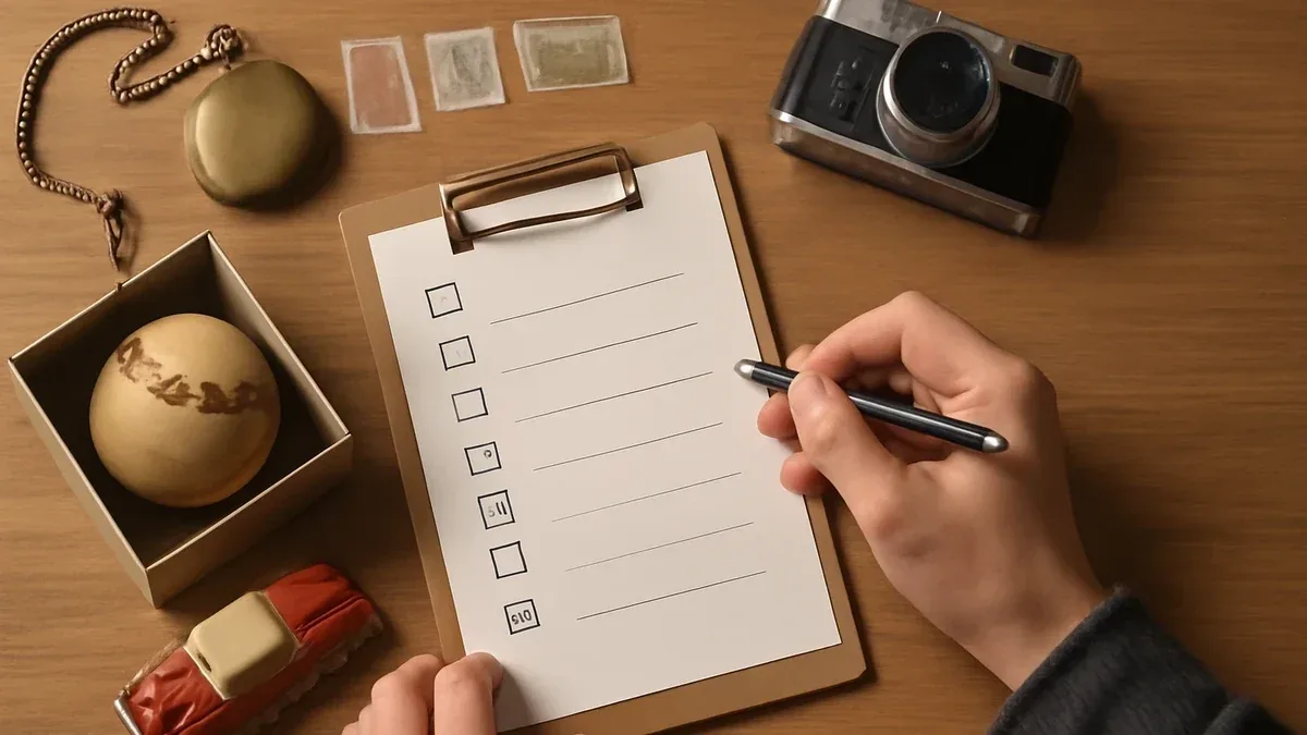 Come preparare una lista delle cose da fare prima della partenza
