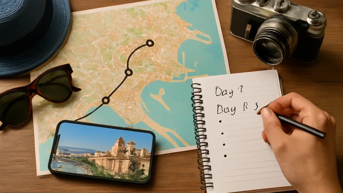 Come costruire un itinerario flessibile senza riempire ogni ora