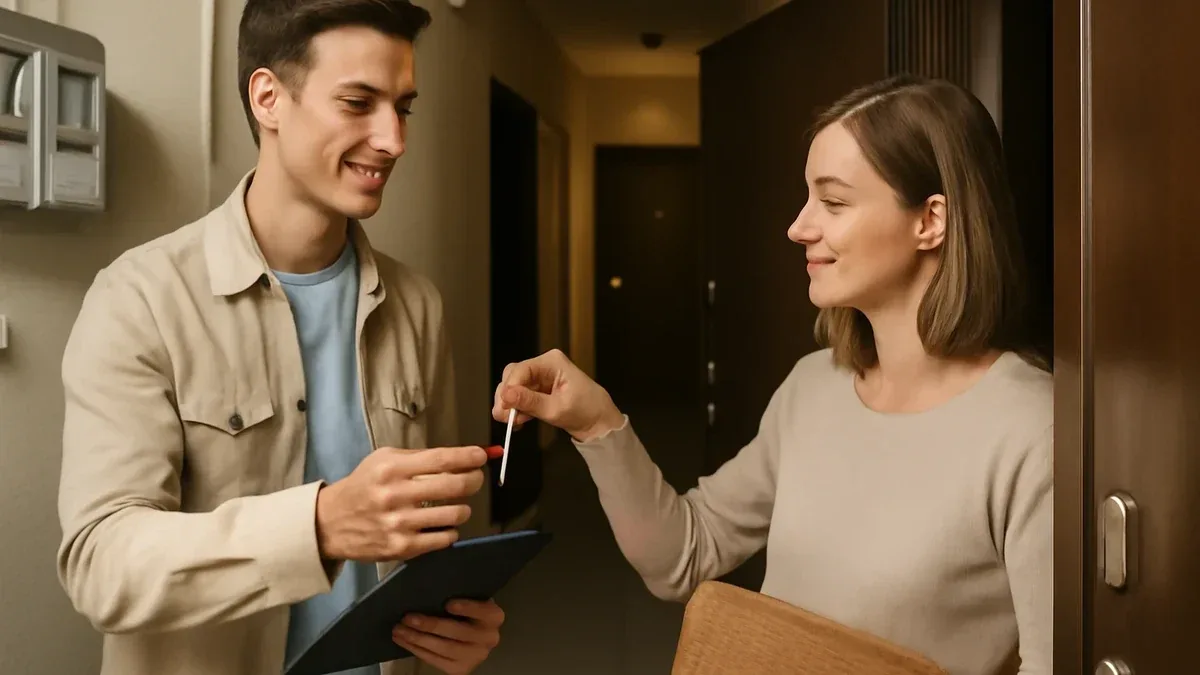 Come organizzare la consegna delle chiavi di casa prima di un viaggio