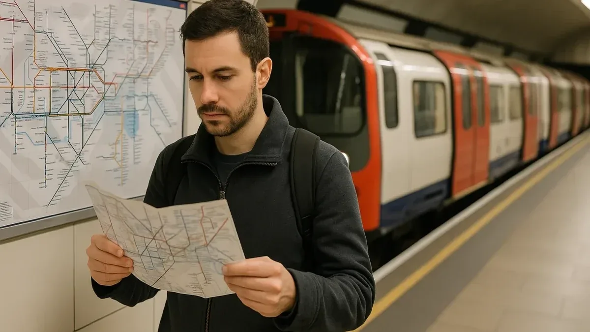 Come leggere le indicazioni per cambiare linea nella metropolitana