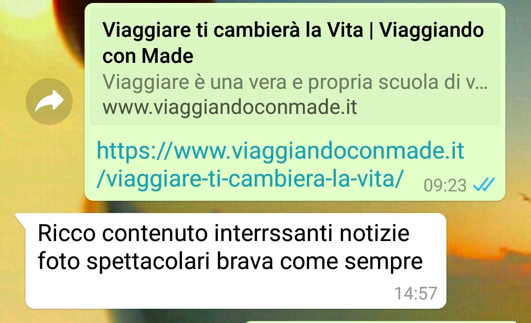 Un biglietto di sola andata
